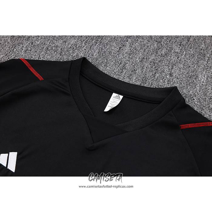 Chandal del Sao Paulo 2023-2024 Manga Corta Negro